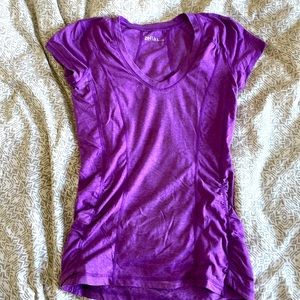 Zella ruched workout top